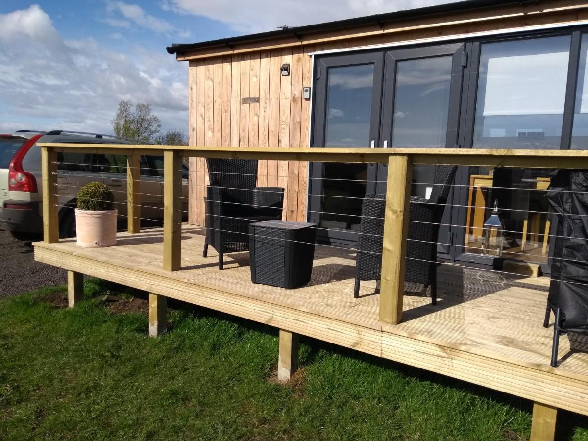 Cleeves Cabins Arran Luxury Lodge With Hot Tub Dalry  Esterno foto